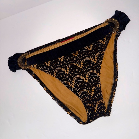 Betsey Johnson | Y2K Bikini Bottom size S - Picture 1 of 5